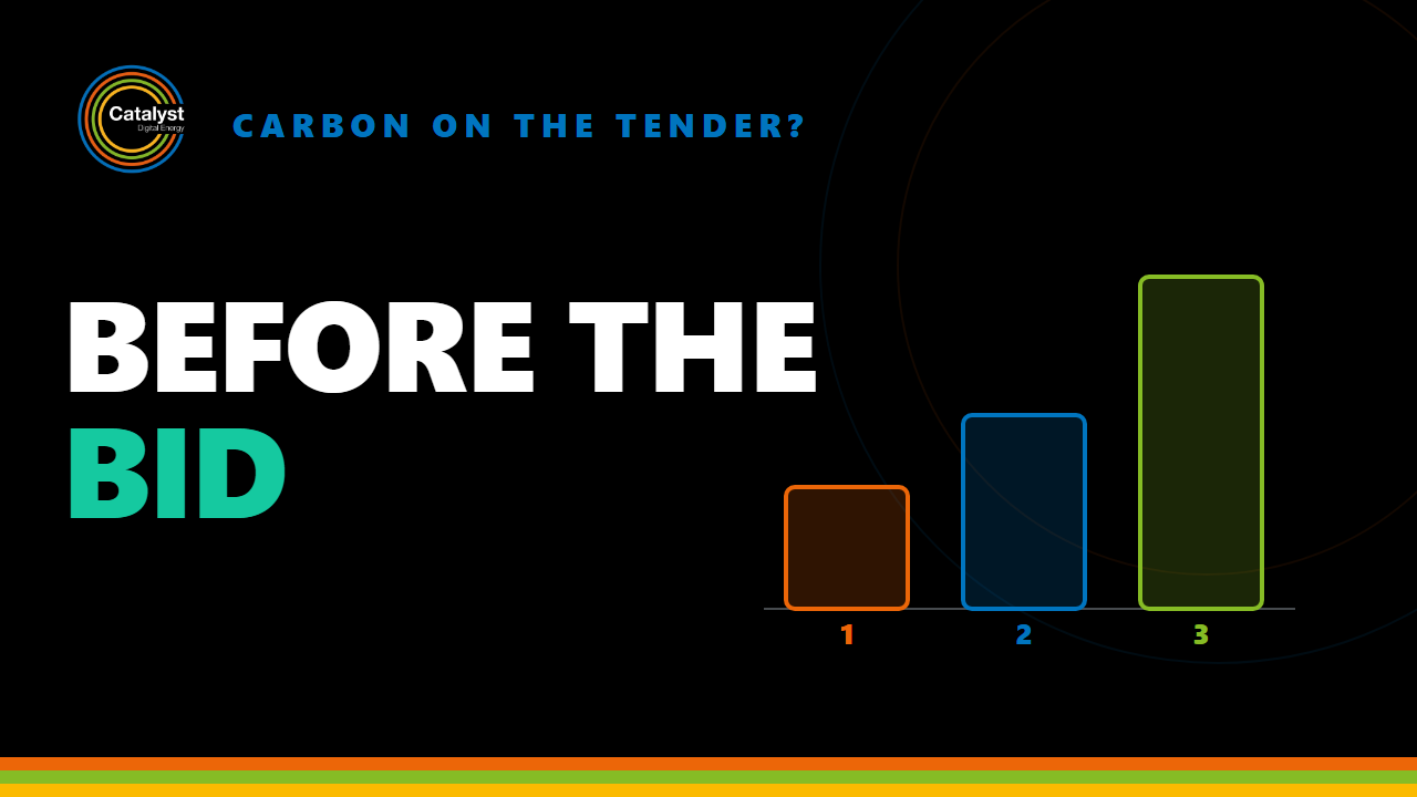 Before the Bid: carbon reporting for tenders